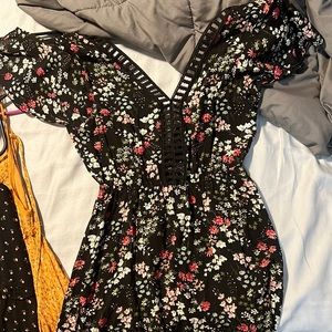 Colorful floral dress